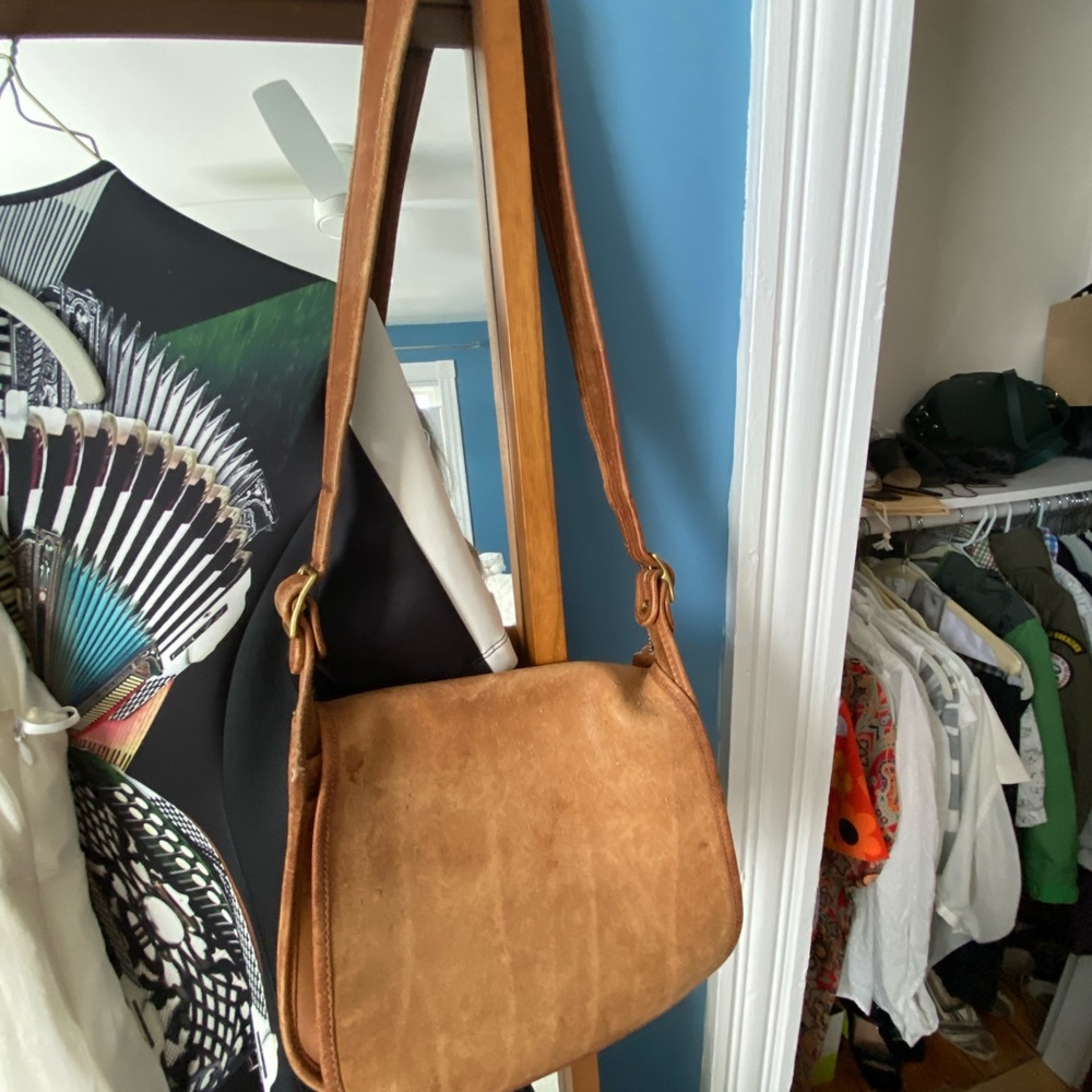 Vintage Coach Leather Bag